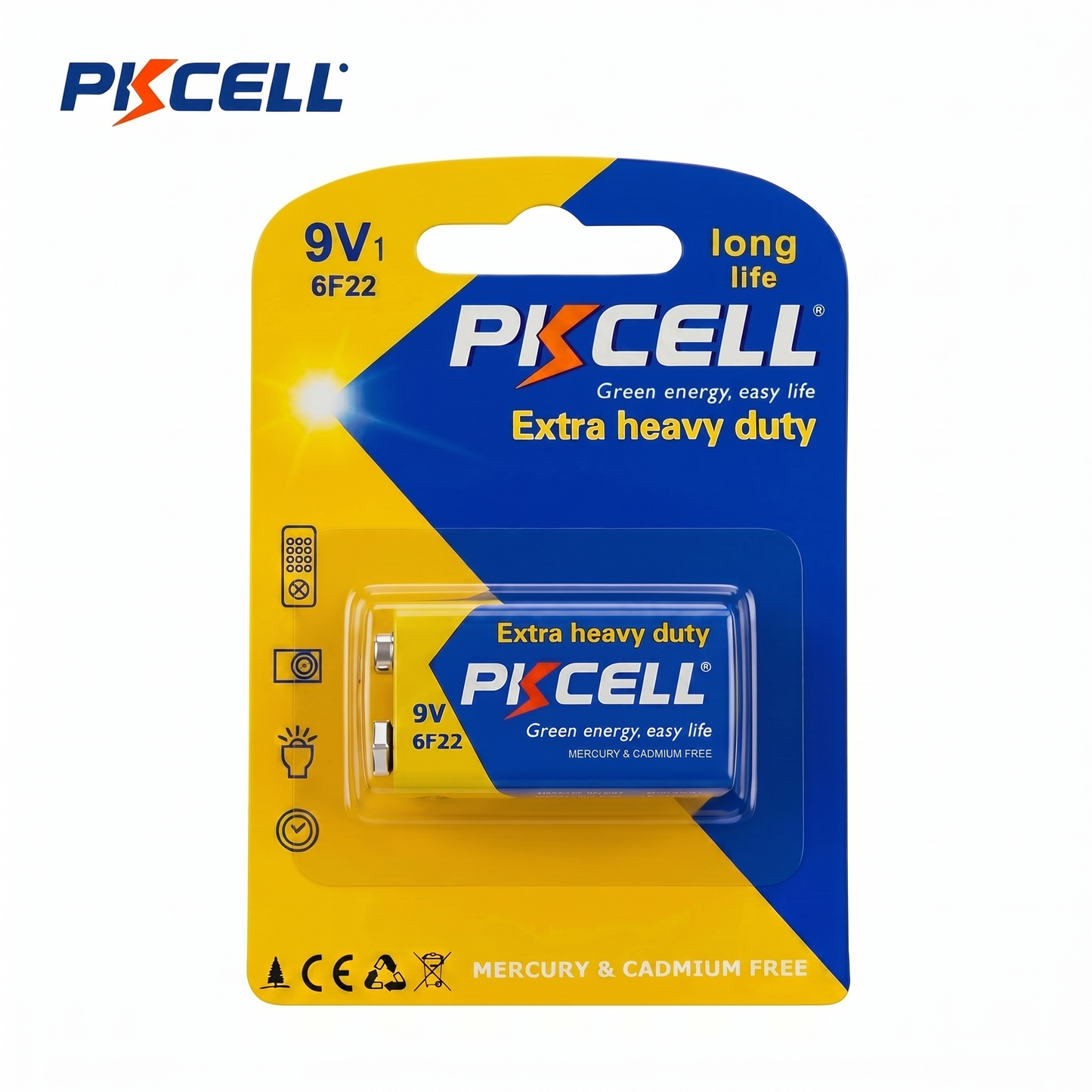 PKcell batería 9V