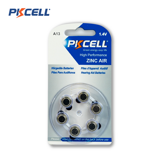 PKcell batería de zinc-aire A13