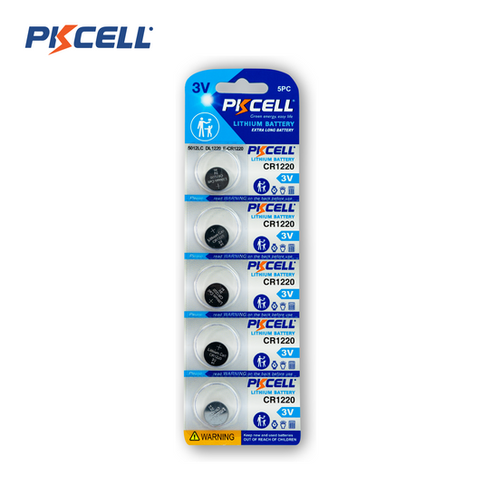 PKCell batería CR1220 3V Litio