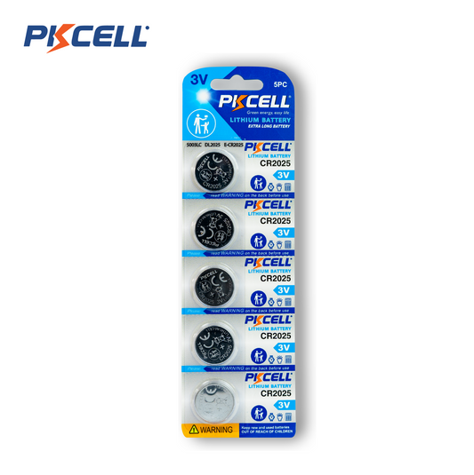 PKCell batería CR2025 3V Litio